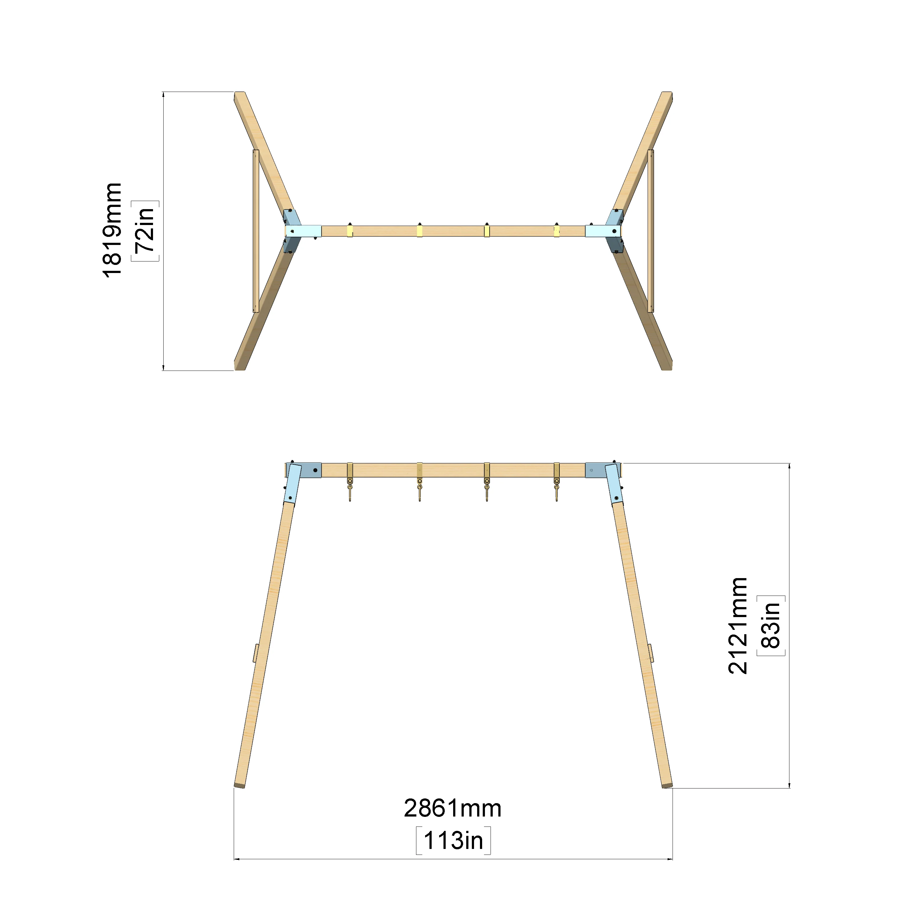 Balançoire PolarPlay Papillon de nuit - Image 19
