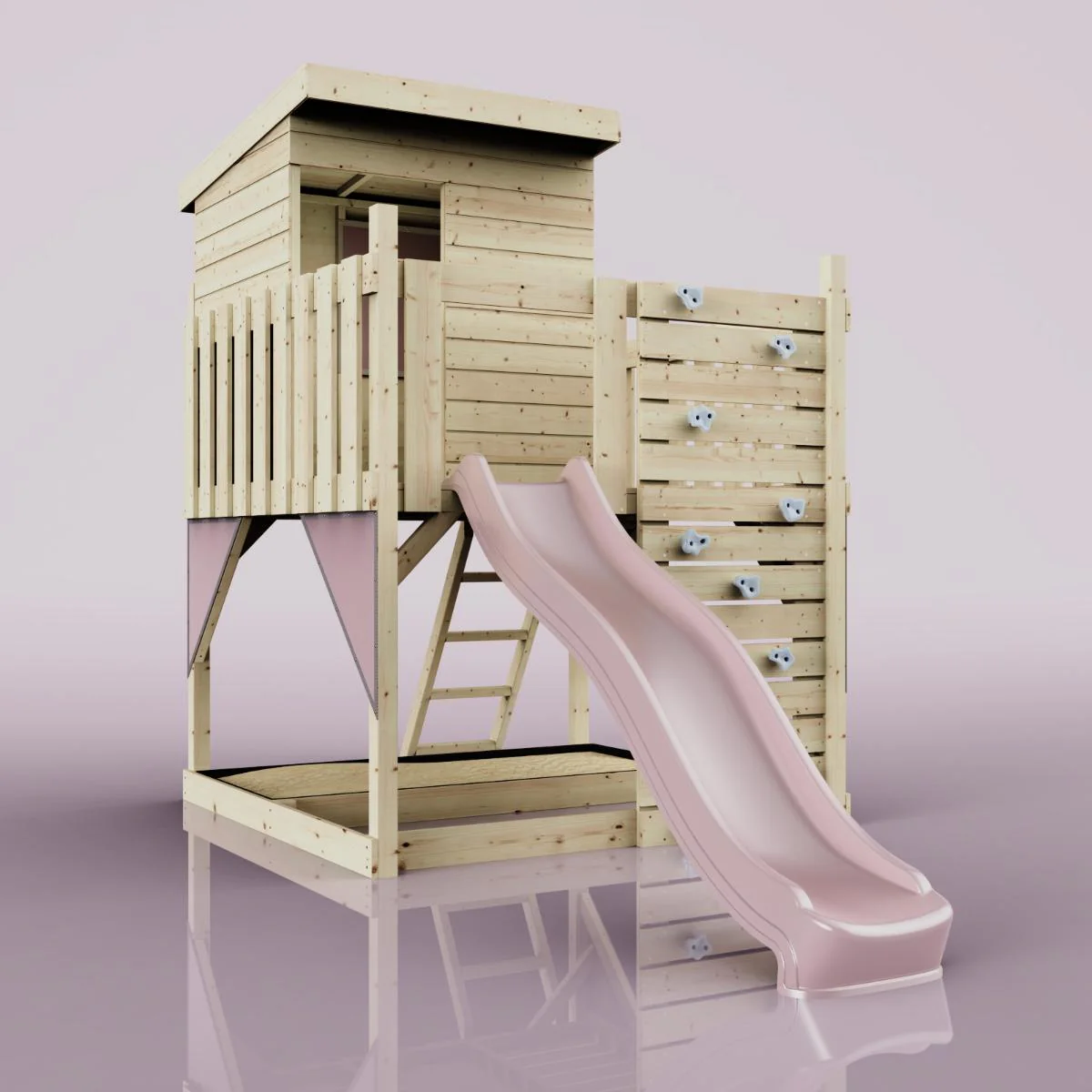 Cabane enfant sur pilotis PolarPlay Aurores boréales - Image 20