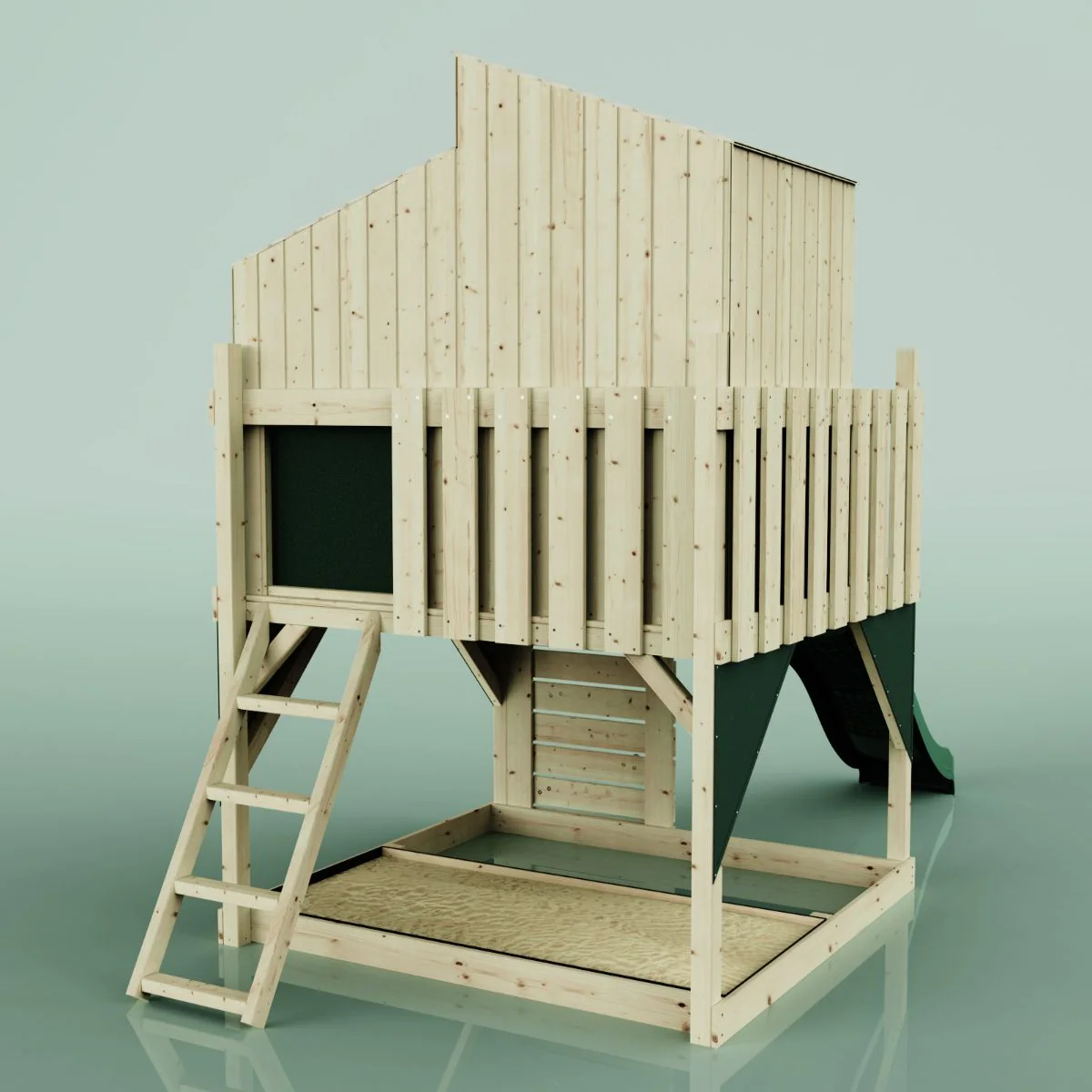 Cabane enfant sur pilotis PolarPlay Comète - Image 15